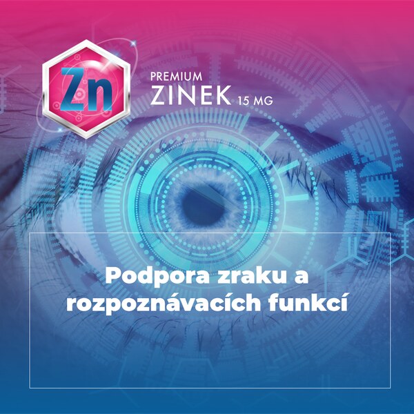 Premium Zinek 15 mg 100 tablet