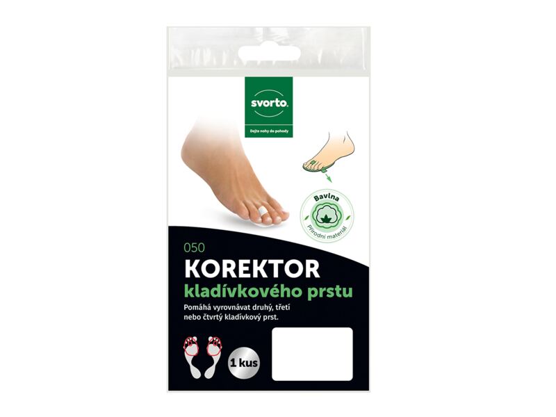 Svorto Korektor kladívkového prstu vel.1 (36-40) 1 ks