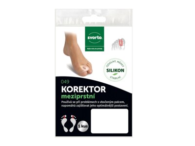 Svorto Korektor meziprstí vel.2 1 ks Svorto Korektor meziprstí vel.2 1 ks