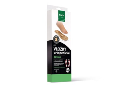 Svorto Ortopedické vložky Dámské vel.36 1 pár Svorto Ortopedické vložky Dámské vel.36 1 pár