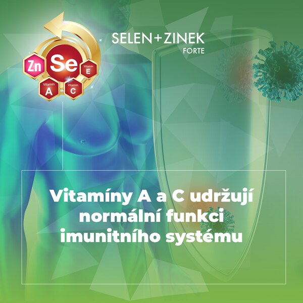 Selen + Zinek Forte 60 tablet