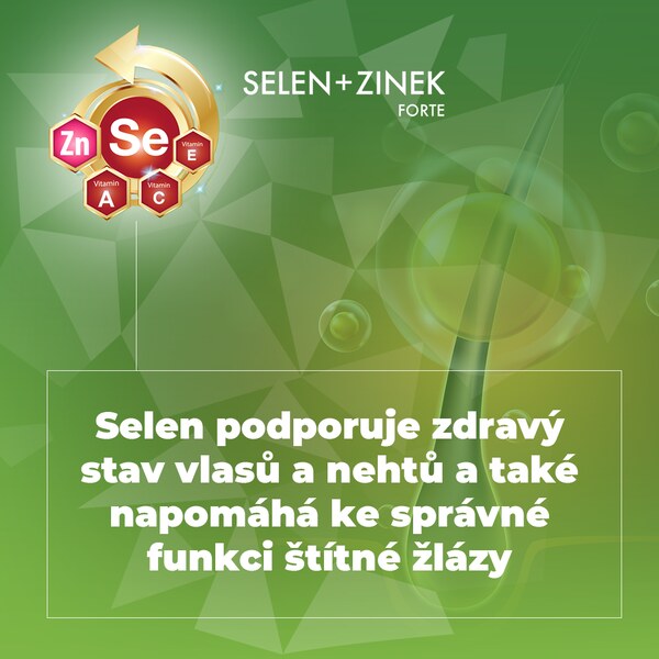 Selen + Zinek Forte 60 tablet