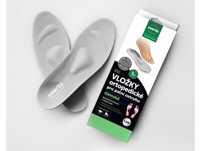 Svorto Ortopedické vložky pro patní ostruhu Dámské vel.38 1 pár Svorto Ortopedické vložky pro patní ostruhu Dámské vel.38 1 pár