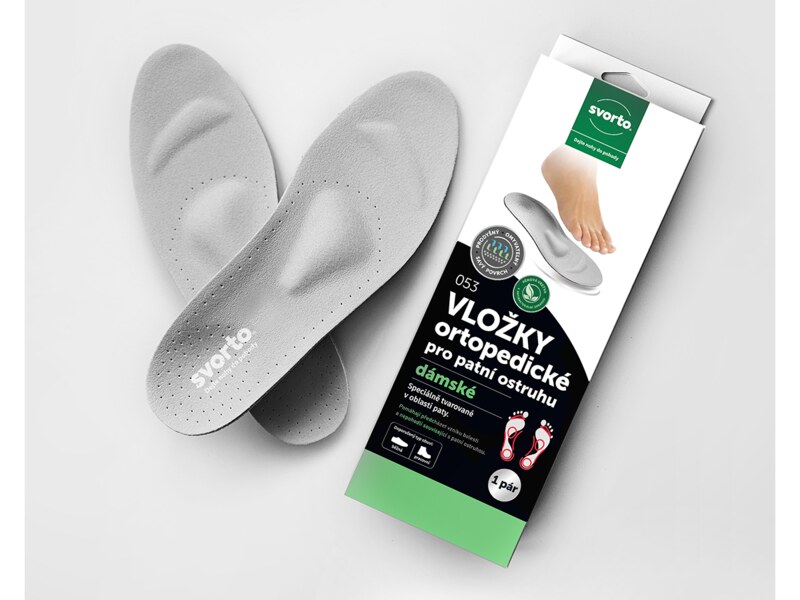 Svorto Ortopedické vložky pro patní ostruhu Dámské vel.41 1 pár