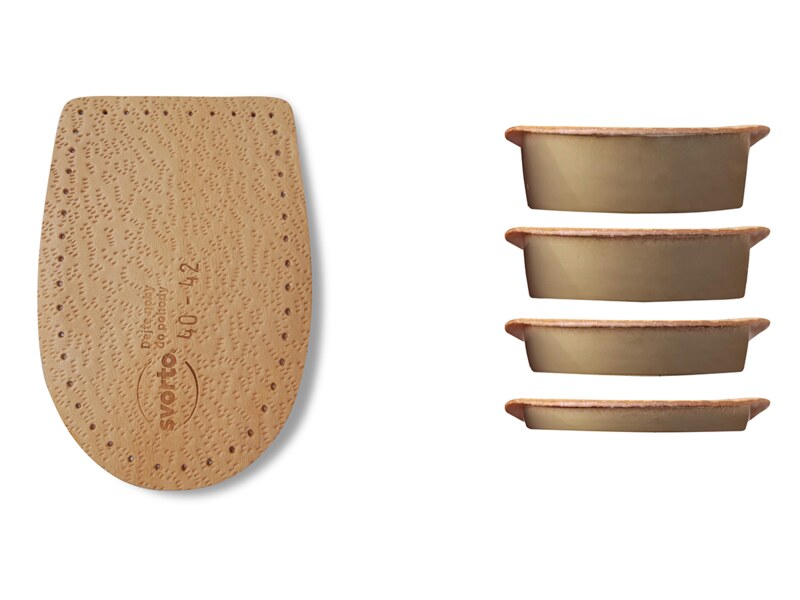 Svorto Podpatěnka korekční 0,5 cm (vel. 37-39) 1 ks Svorto Podpatěnka korekční 0,5 cm (vel. 37-39) 1 ks