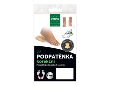 Svorto Podpatěnka korekční 0,5 cm vel.40-42 1 ks Svorto Podpatěnka korekční 0,5 cm vel.40-42 1 ks
