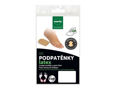 Svorto Podpatěnka-latex vel.40-42 1 pár