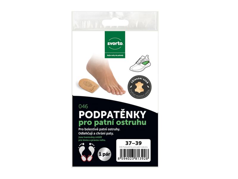 Svorto Podpatěnky-Patní ostruha (vel. 37-39) 1 pár