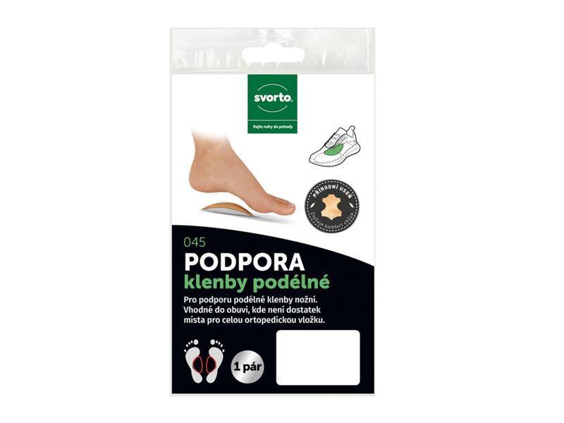 Svorto Podpora klenby podélné vel.40-43 1 pár