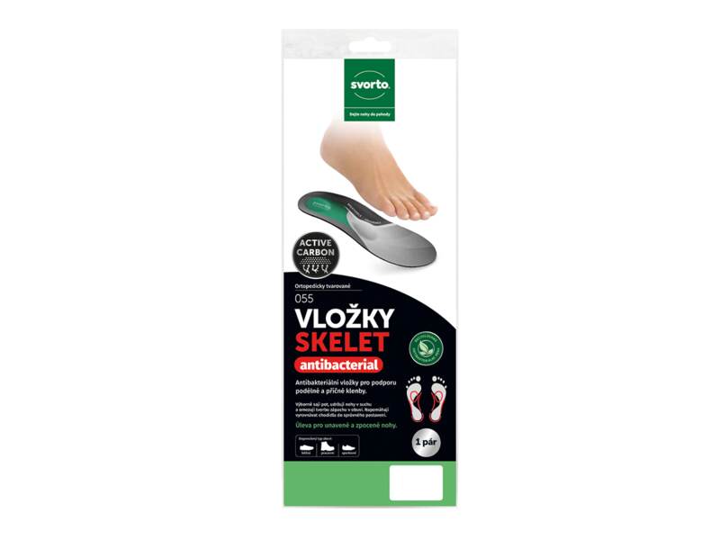 Svorto Vložky Skelet antibacterial (vel. 38) 1 pár