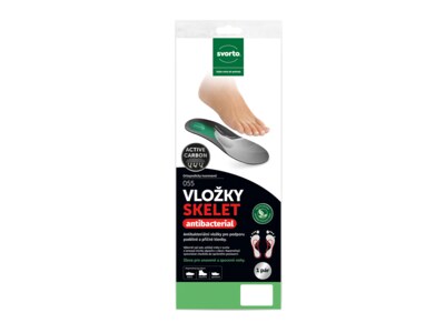 Svorto Vložky Skelet antibacterial vel.41 1 pár Svorto Vložky Skelet antibacterial vel.41 1 pár