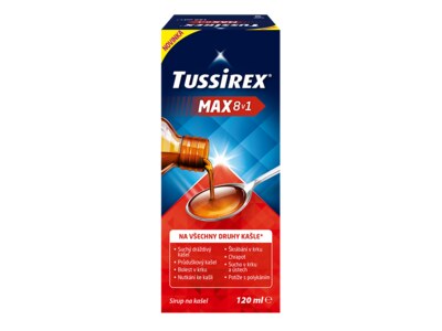Tussirex MAX 8v1 sirup 120 ml