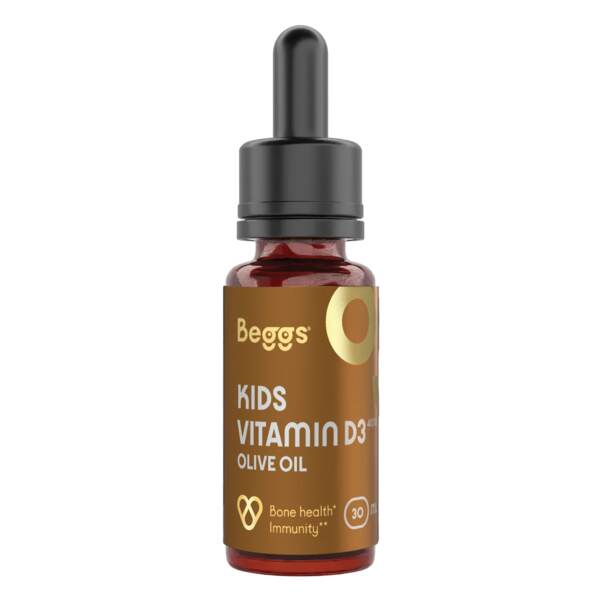 Beggs Kids vitamin D3 400 IU Olive oil kapky 30 ml