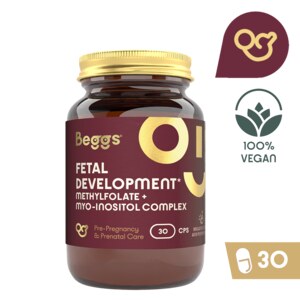 Beggs Methylfolate + Myo-inositol Complex 30 kapslí 
