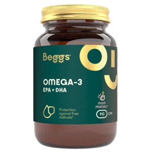 Beggs Omega-3 EPA+DHA 90 kapslí