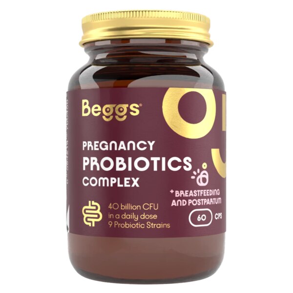 Beggs Pregnancy Probiotics Complex 60 kapslí 