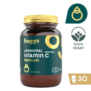 Beggs Liposomal Vitamin C Premium 500 mg 30 kapslí 