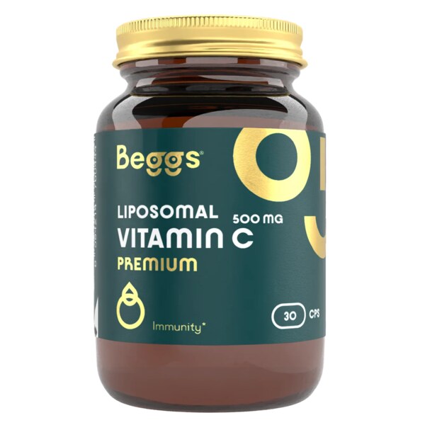 Beggs Liposomal Vitamin C Premium 500 mg 30 kapslí 