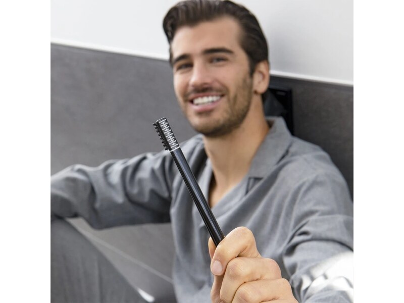 Piuma Zubní kartáček Soft Whitening Perfect Black s aktivním uhlím + kryt 1 ks