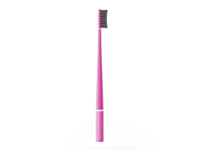 Piuma Zubní kartáček Soft Whitening Very Magenta s aktivním uhlím + kryt 1 ks