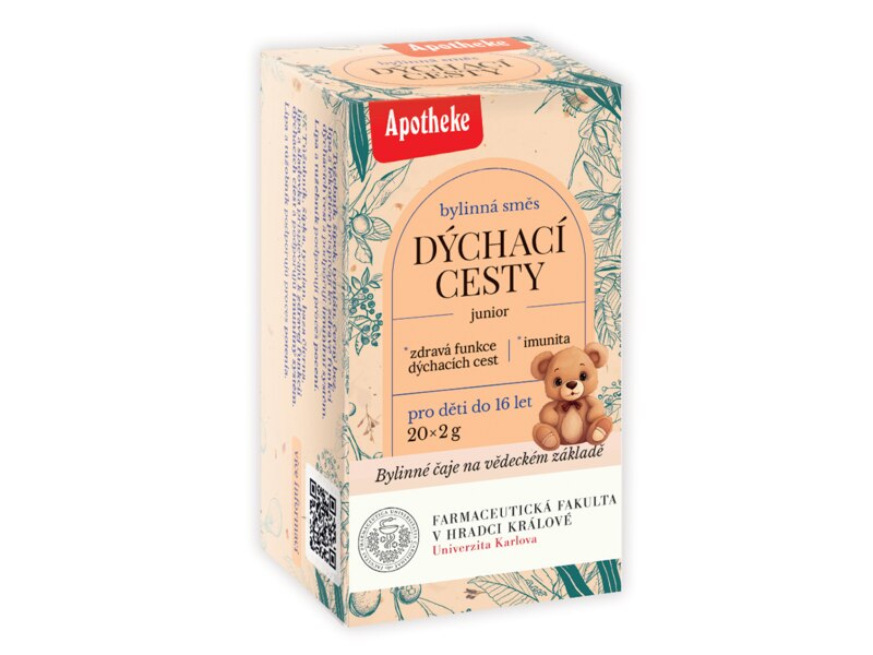 Apotheke FAF UK Dýchací cesty Junior nálevové sáčky 20x2 g