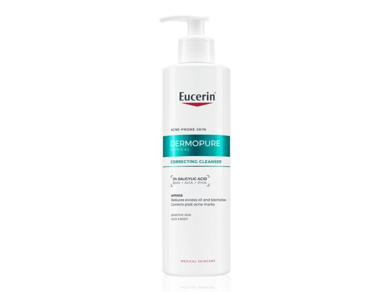 Eucerin DermoPure Clinical Exfoliační čisticí gel 400 ml