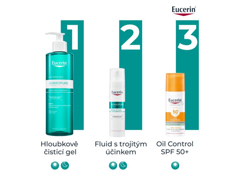 Eucerin DermoPure Clinical Hloubkově čisticí gel 400 ml