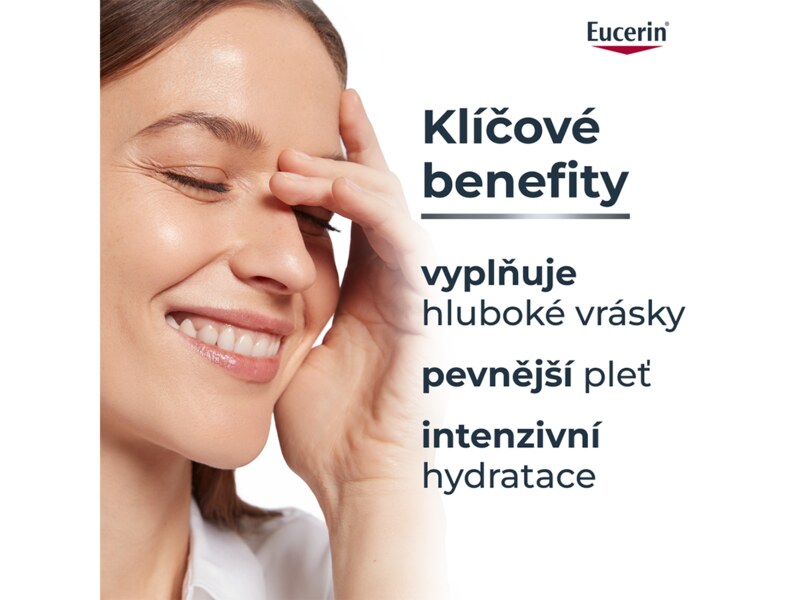 Eucerin Hyaluron-Filler + 3x Effect Denní krém SPF30 náplň 50 ml