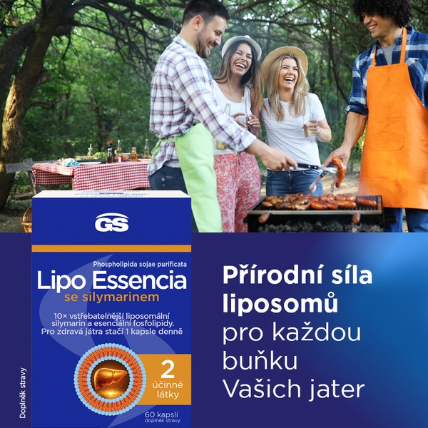 GS Lipo Essencia se silymarinem 60 kapslí GS Lipo Essencia se silymarinem 60 kapslí