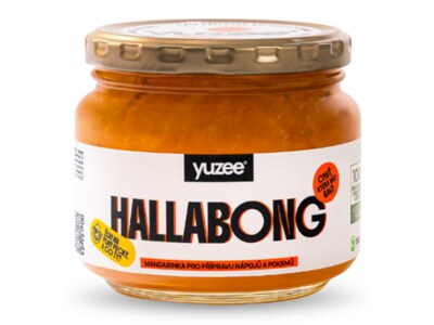 Yuzee Hallabong ovocný koncentrát s kousky hallabongu pro přípravu nápojů a pokrmů 550 g