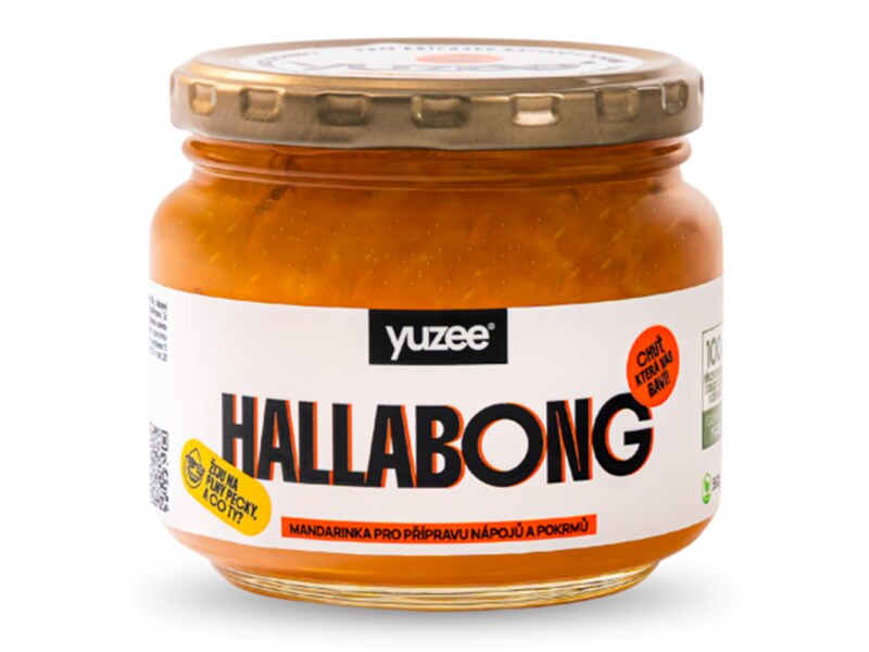 Yuzee Hallabong ovocný koncentrát s kousky hallabongu pro přípravu nápojů a pokrmů 550 g