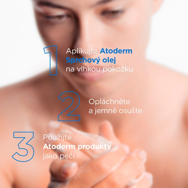 Bioderma Atoderm Sprchový olej 1 l