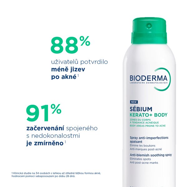 Bioderma Sébium Kerato+ Body sprej 150 ml