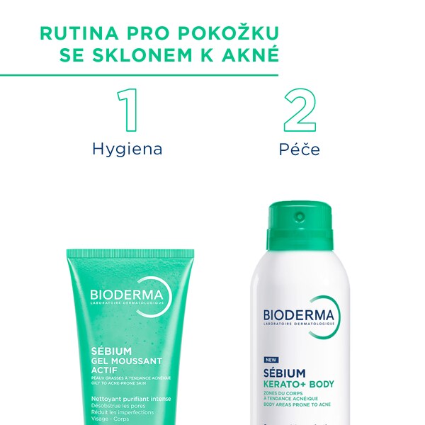 Bioderma Sébium Kerato+ Body sprej 150 ml