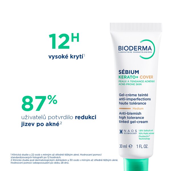 Bioderma Sébium Kerato+ Tónovací krém 30 ml