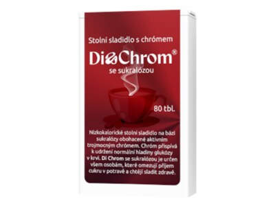 Di Chrom se sukralózou stolní sladidlo 80 tablet