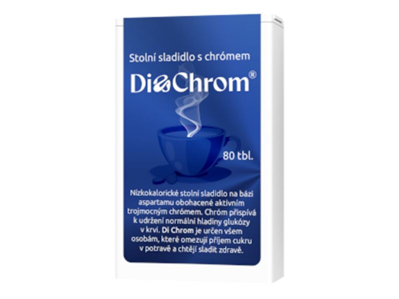 Di Chrom stolní sladidlo 80 tablet