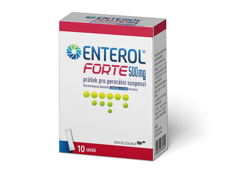 Enterol Forte 500 mg 10 sáčků Enterol Forte 500 mg 10 sáčků