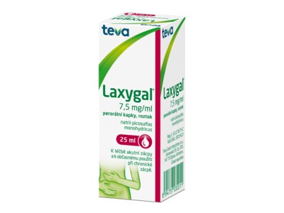 Laxygal 7,5 mg/ml perorální kapky 25 ml