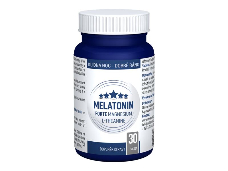 Clinical Melatonin Forte Magnesium L-Theanine 30 tablet