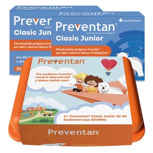 Preventan Clasic Junior 2x30 tablet + svačinový box ZDARMA 