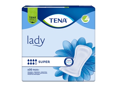 Tena Lady Inkontinenční vložky Super 30 ks