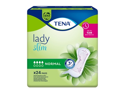 Tena Lady Slim Inkontinenční vložky Normal 24 ks