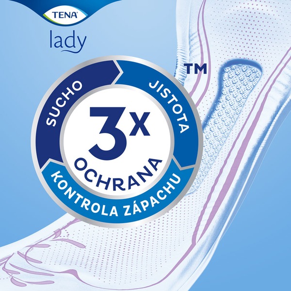 Tena Lady Slim Inkontinenční vložky Extra +50% navíc 30 ks