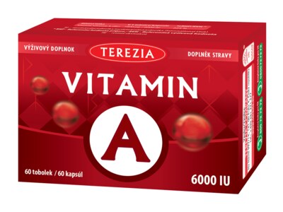 Terezia Vitamin A 6000 IU 60 tobolek