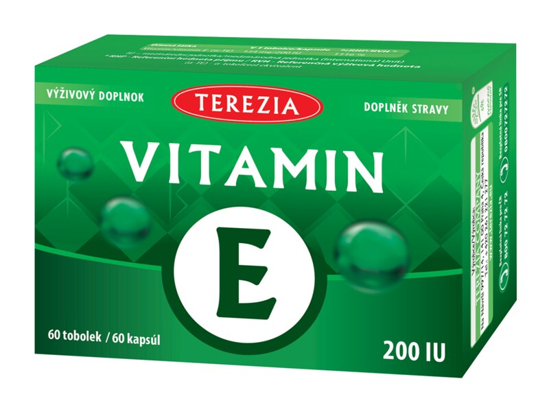 Terezia Vitamin E 200 IU 60 tobolek