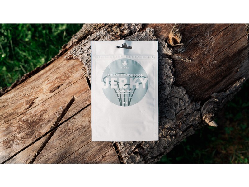 Timba Mushroom Jerky - Original with Himalayan salt 35 g