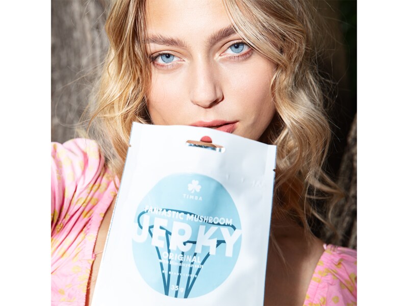 Timba Mushroom Jerky - Original with Himalayan salt 35 g