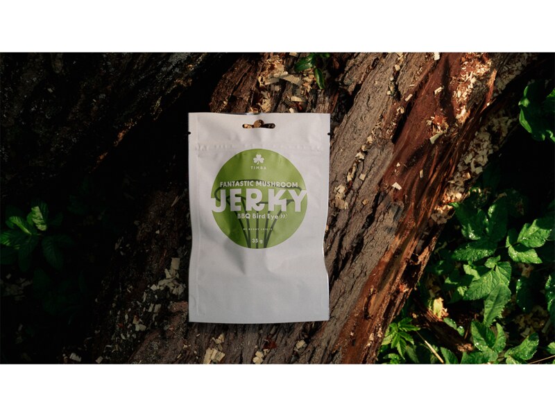 Timba Mushroom Jerky - BBQ Bird Eye 35 g