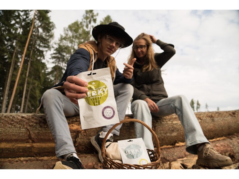 Timba Mushroom Jerky - BBQ Bird Eye 35 g